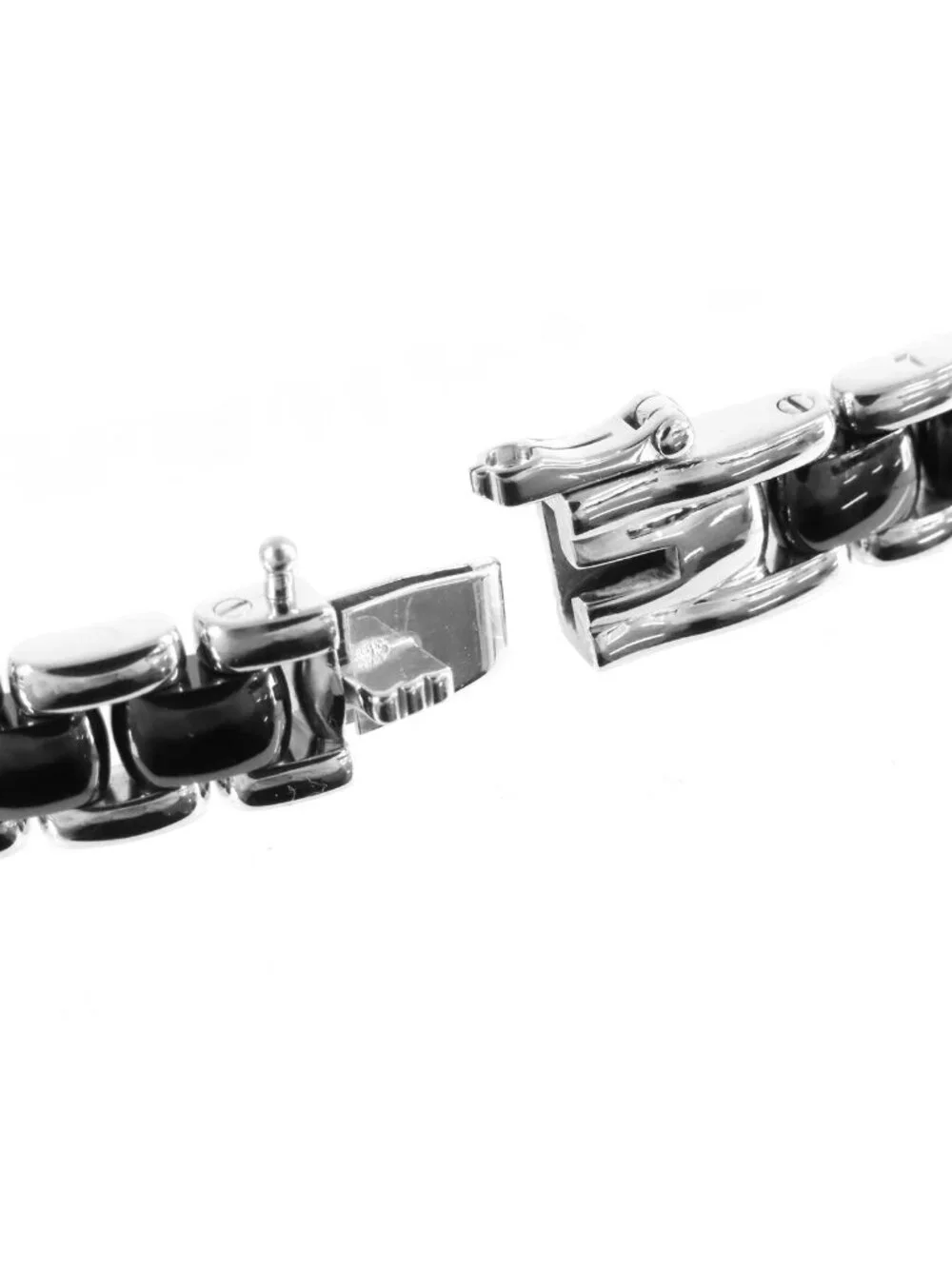 Chanel Ultra Collection Bracelet White Gold Black 18K Ceramic